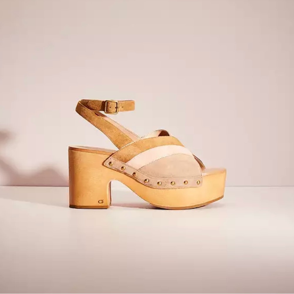 COACH brand mule clogs